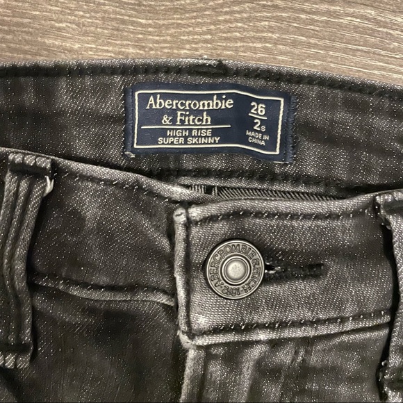 Abercrombie high rise super skinny jeans size 26s - Picture 4 of 6